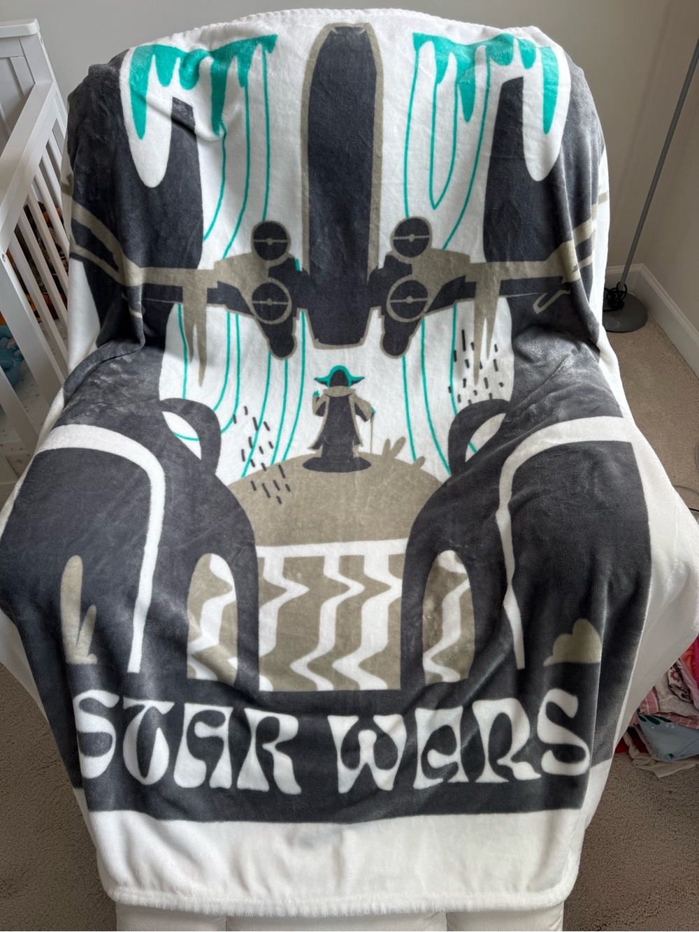 Star Wars Empire Strike Back Blanket Throw 50 x 60